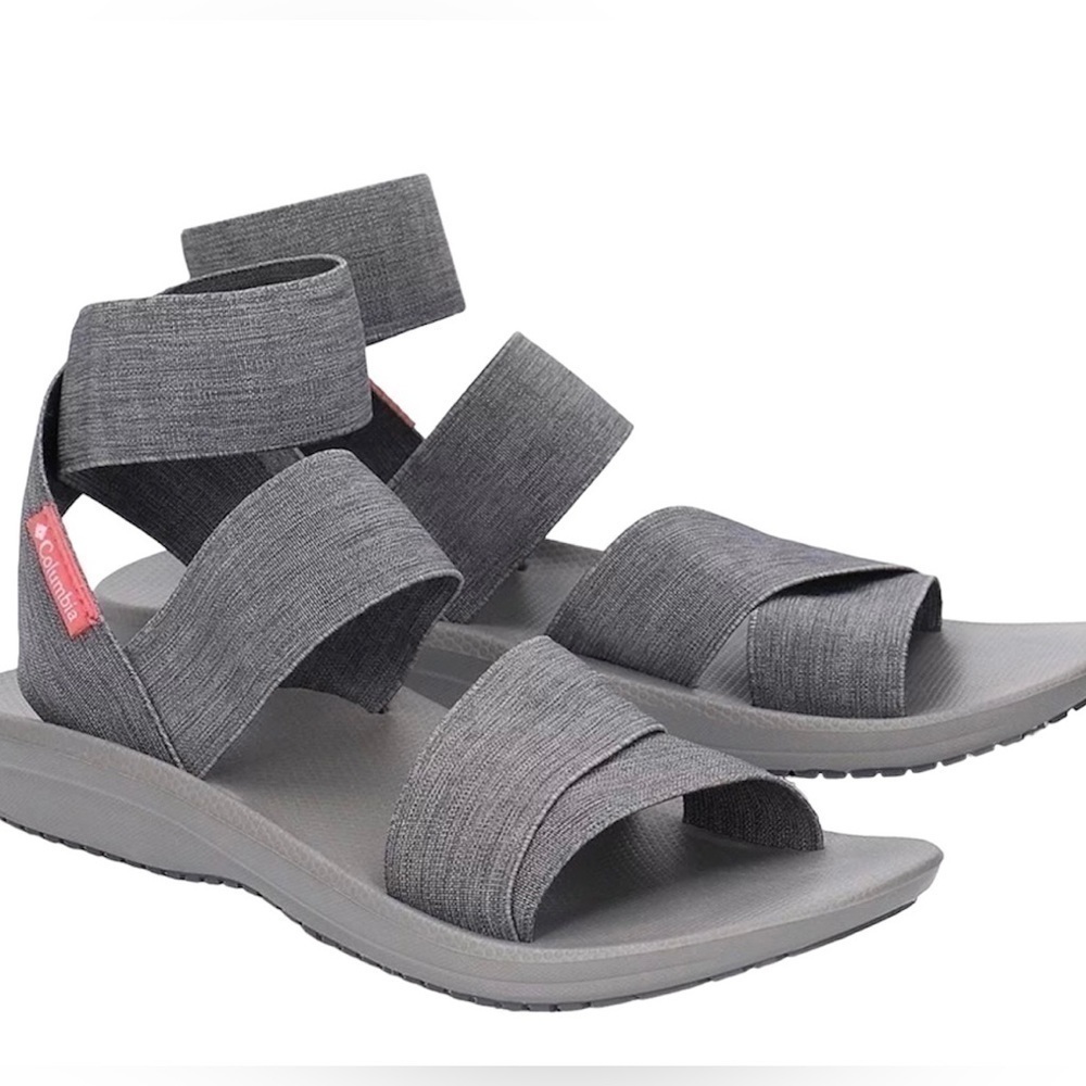 Women’s COLUMBIA Gray Barraca Strappy Sandals Shoes